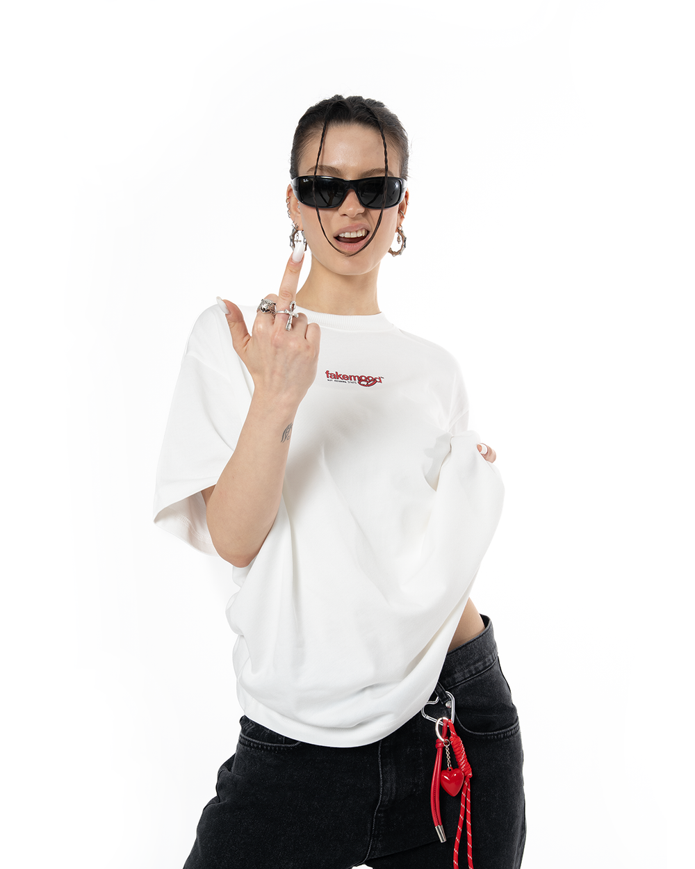 UNISEX LOVE IS A TRAP LIMITED EDITION TEE - WHITE