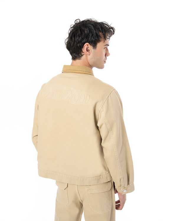 UNISEX DETROIT NON DENIM JACKET - CAMEL