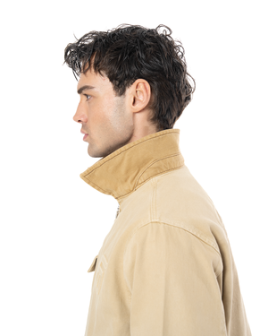 UNISEX DETROIT NON DENIM JACKET - CAMEL