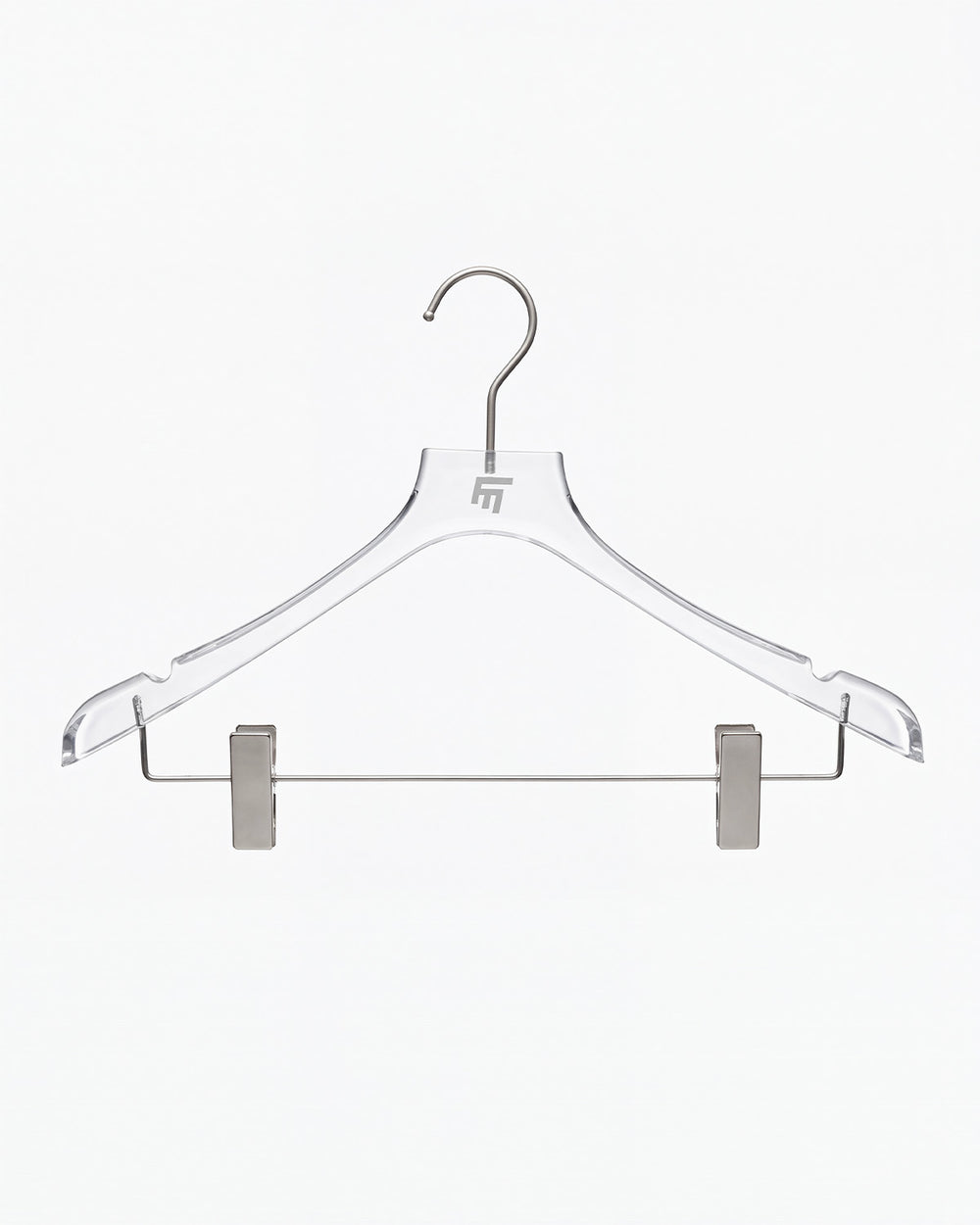 FM TRANSPARENT BOTTOM HANGER - PACK OF 3