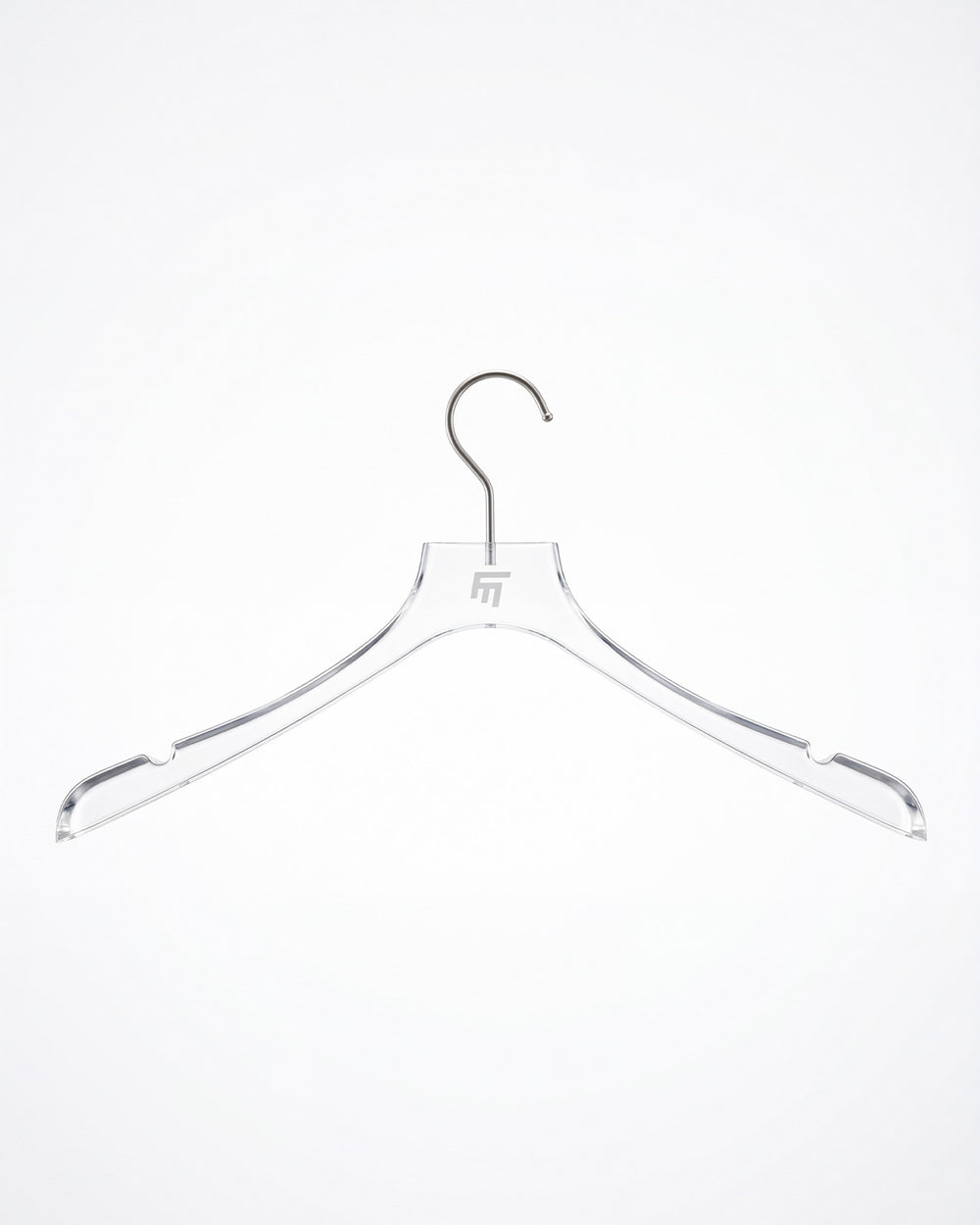 FM TRANSPARENT TOP HANGER - PACK OF 3