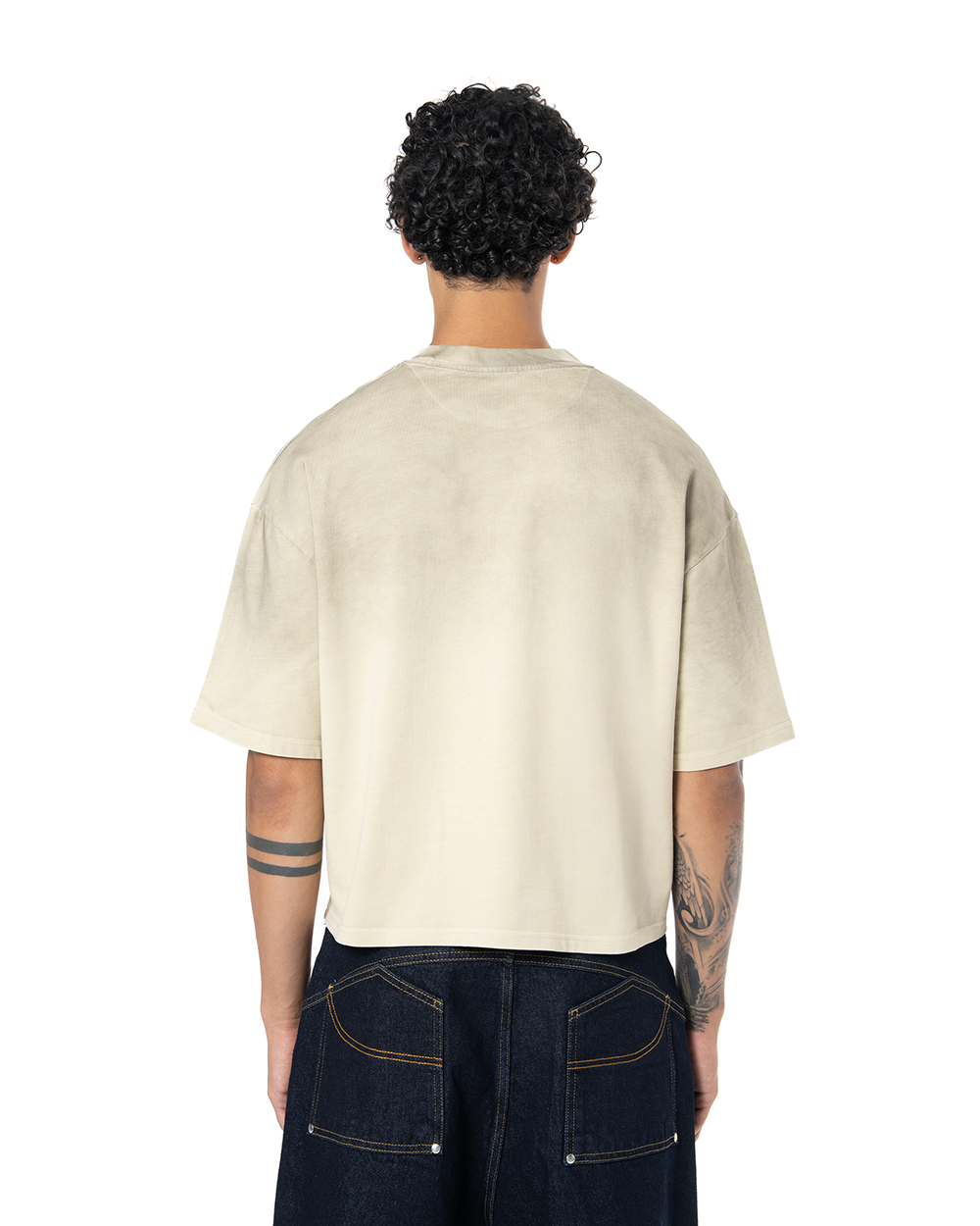 Boxy fit Airwashed T-Shirt