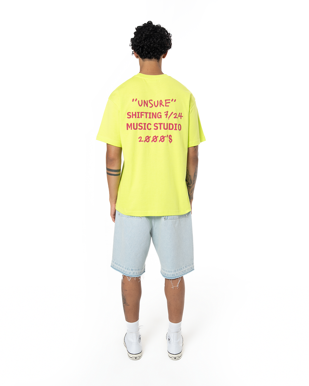UNISEX 2000'S NEON LIMITED EDITION TEE - NEON GREEN