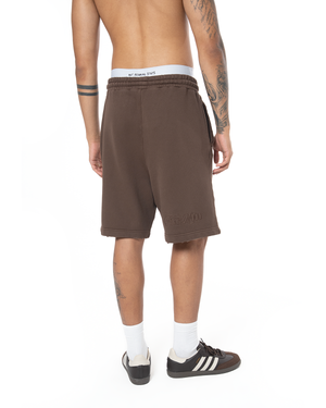 UNISEX GARMENT DYE SIGNATURE SHORT - COCOA BROWN