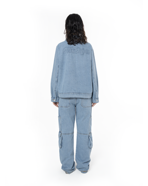 UNISEX DETROIT DENIM JACKET - BLUE