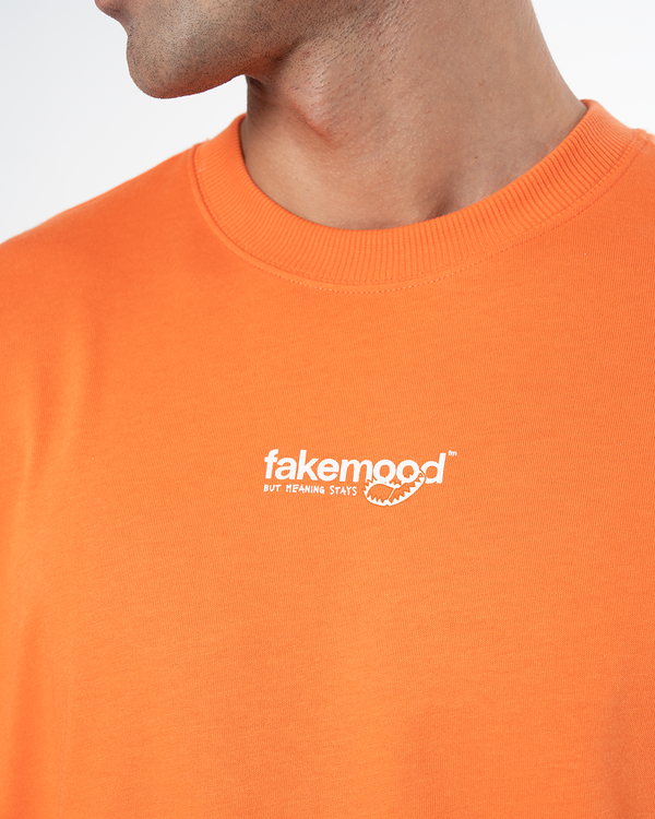 UNISEX LOVE IS A TRAP LIMITED EDITION TEE - ORANGE
