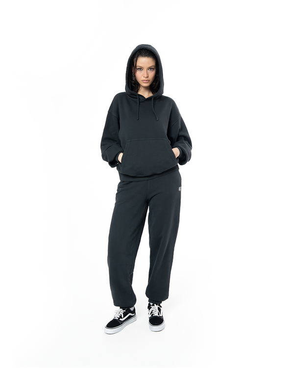 UNISEX CORE HOODIE - BLACK