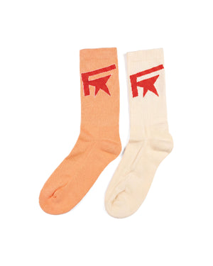 F* STAR SOLE CREWS PEACH/CREAM