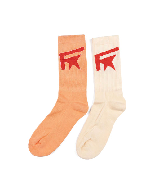 F* STAR SOLE CREWS PEACH/CREAM