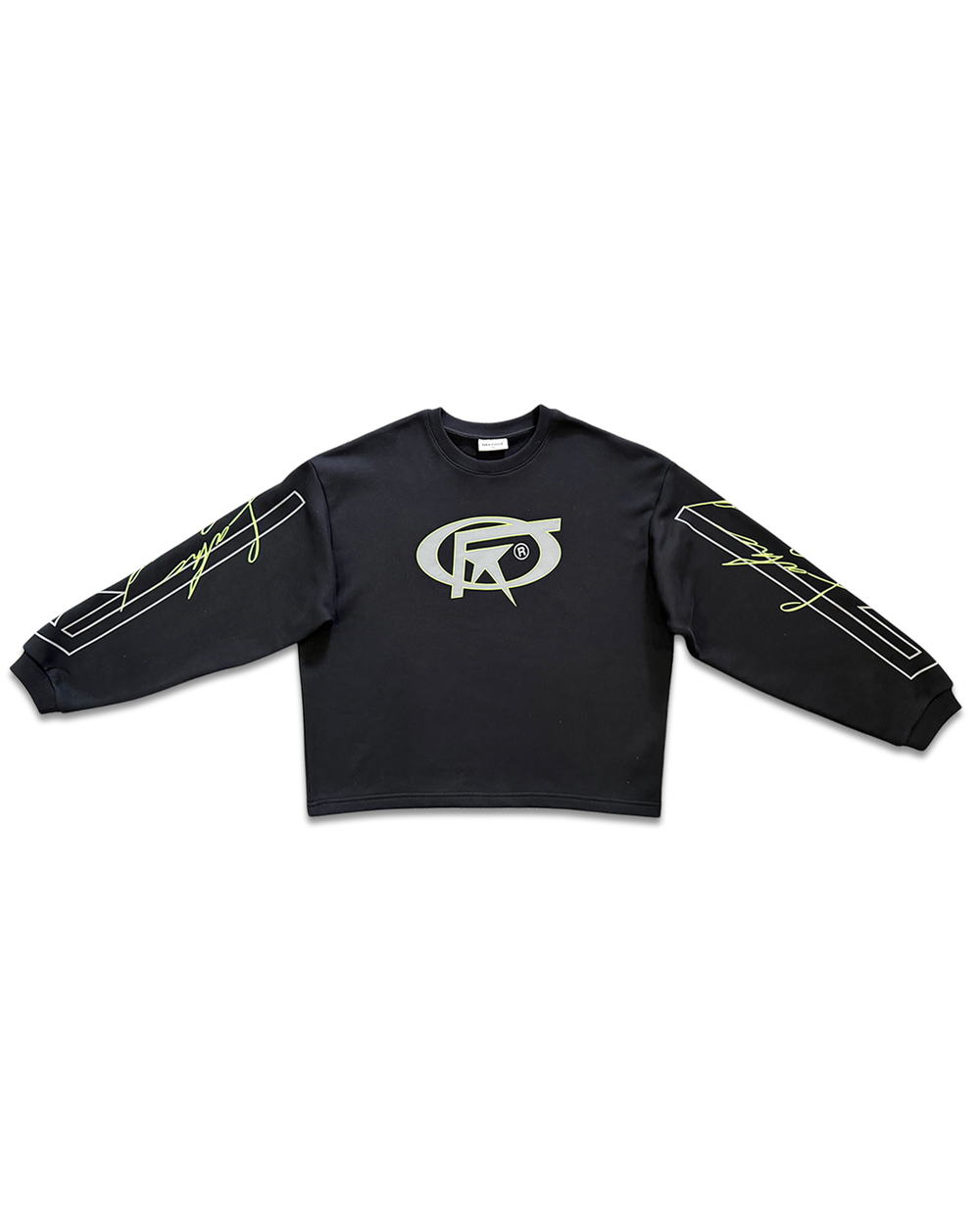 F*Star Ride or Die Baskılı Uzun Kollu T-Shirt - Siyah