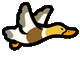 Flying duck