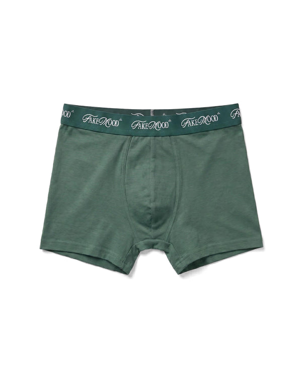 MEN’S 2-PACK BOXER - WHITE/GREEN