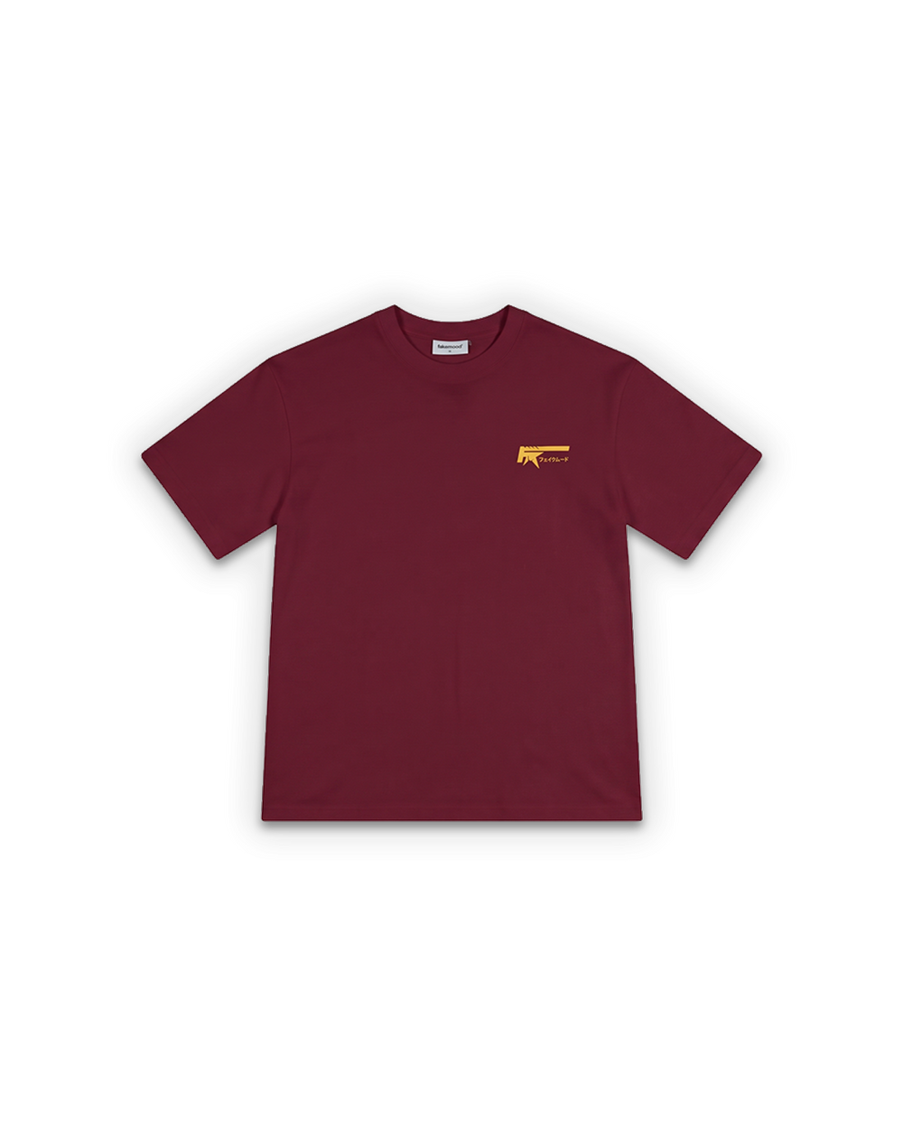 F*Star Worldwide Flag Baskılı T-Shirt - Bordo