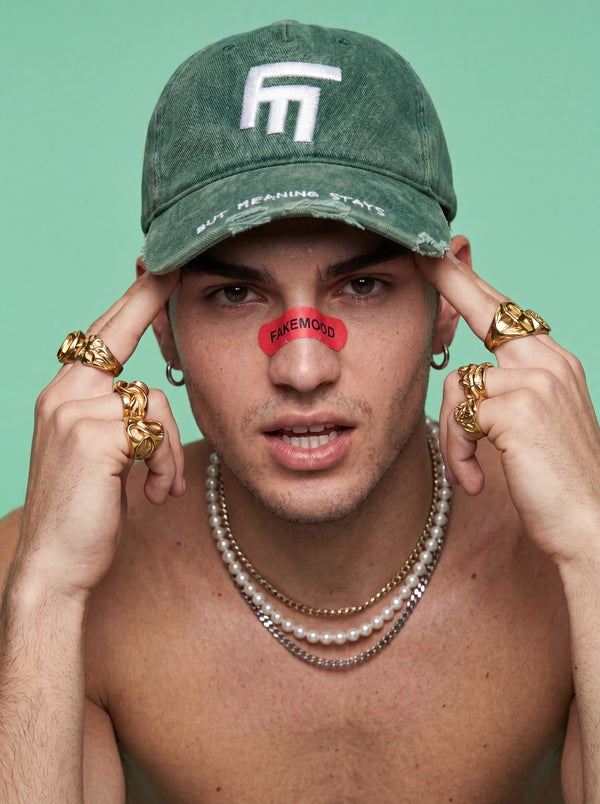 UNISEX 3D FM ICON DOLLAR BILL GREEN CAP